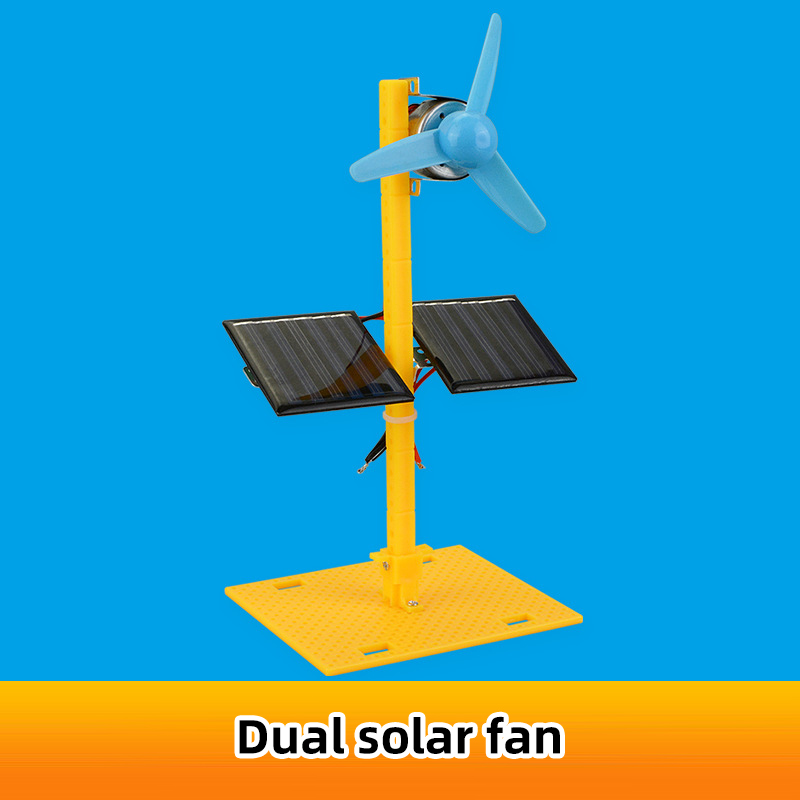 Model Kit China - DIY modelo de ventilador eléctrico Solar