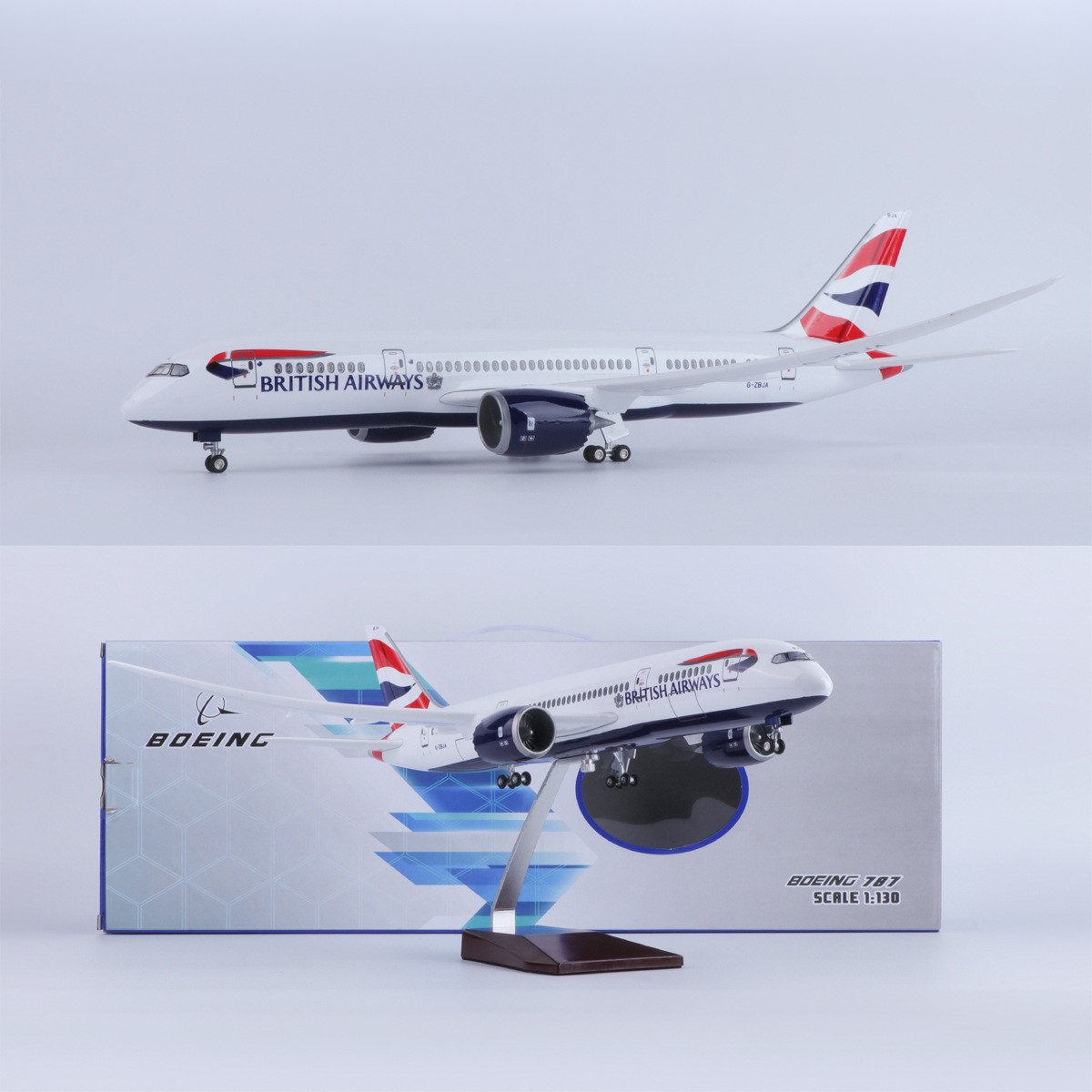Model Kit Resin - Modelo de Avión a Escala 1/130,