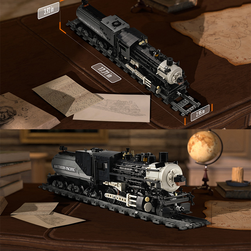 Model Kit Locomotive - Kit Brock de construcción de tren
