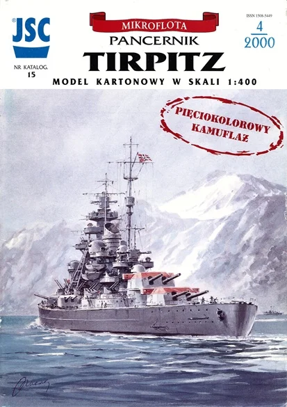 Model Kit Battleship - Buque de guerra de la Marina
