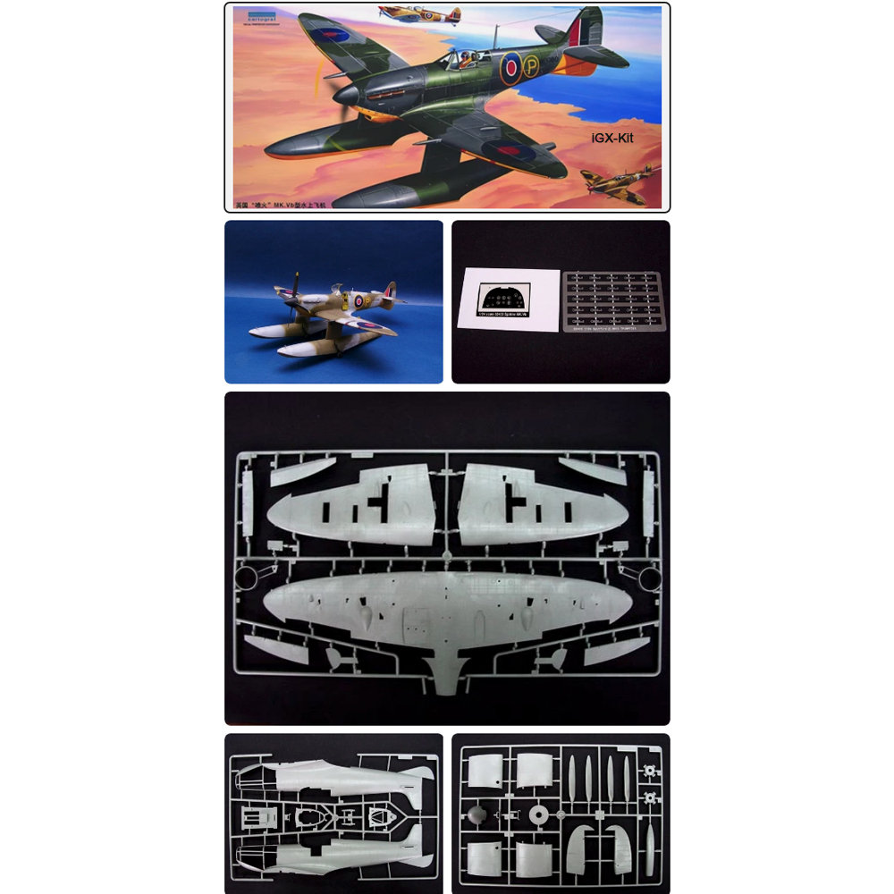Model Kit Spitfire - Trumpeter 02404, Escala 1/24, Supermarine Spitfire