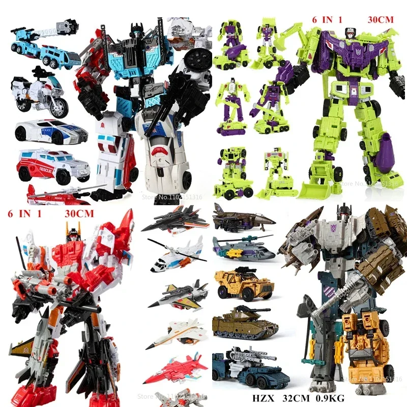 Model Kit Robot - Robot de transformación de juguete HZX
