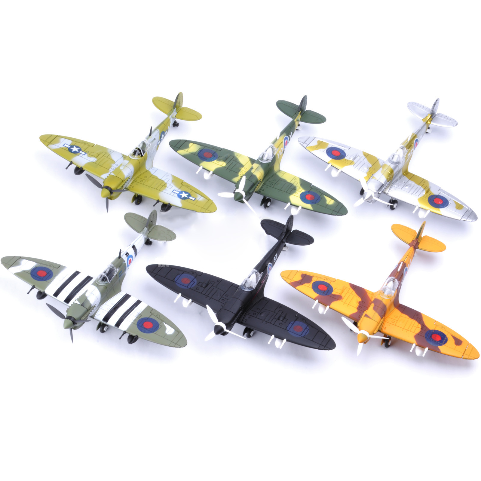 Model Kit Spitfire - Avión de combate Spitfire Hurricane F4U,