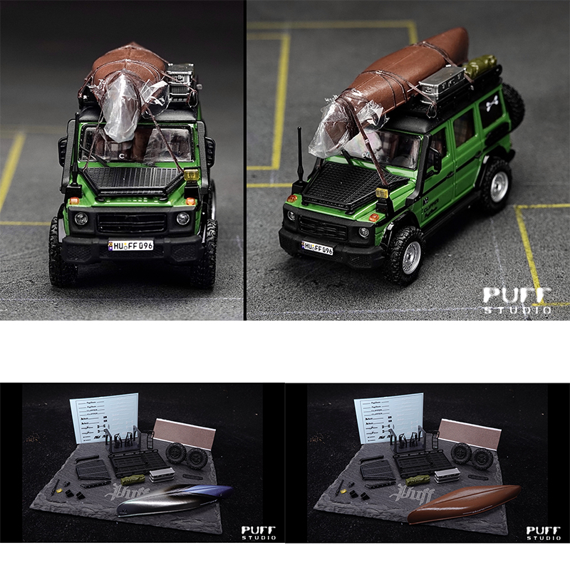 Model Kit Resin - PuffStudio Kit de Barco 1/64 Adecuado