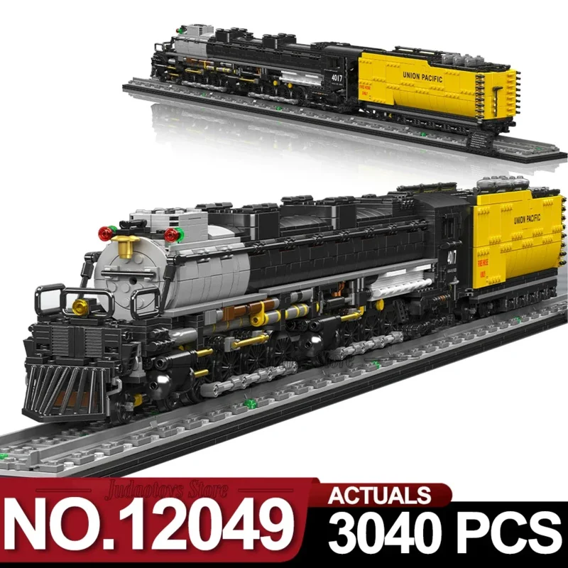 Model Kit Locomotive - 3040 piezas Mould King 12049 Locomotora