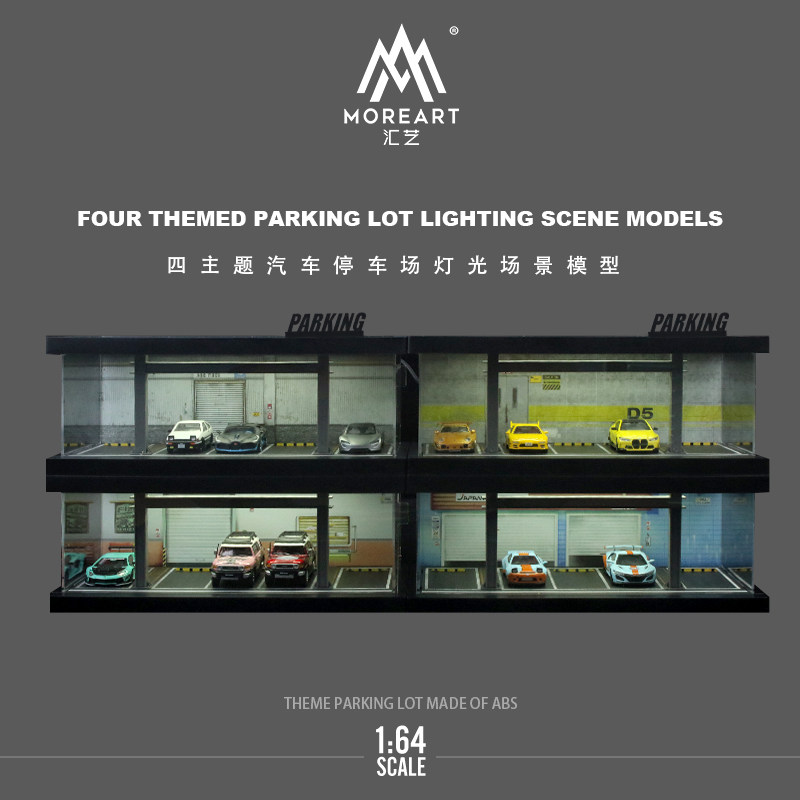 Model Kit Toy - Kit de Modelo de Estacionamiento de