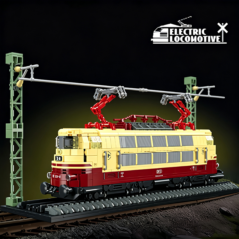 Model Kit Locomotive - 1356 piezas de bloques de construcción
