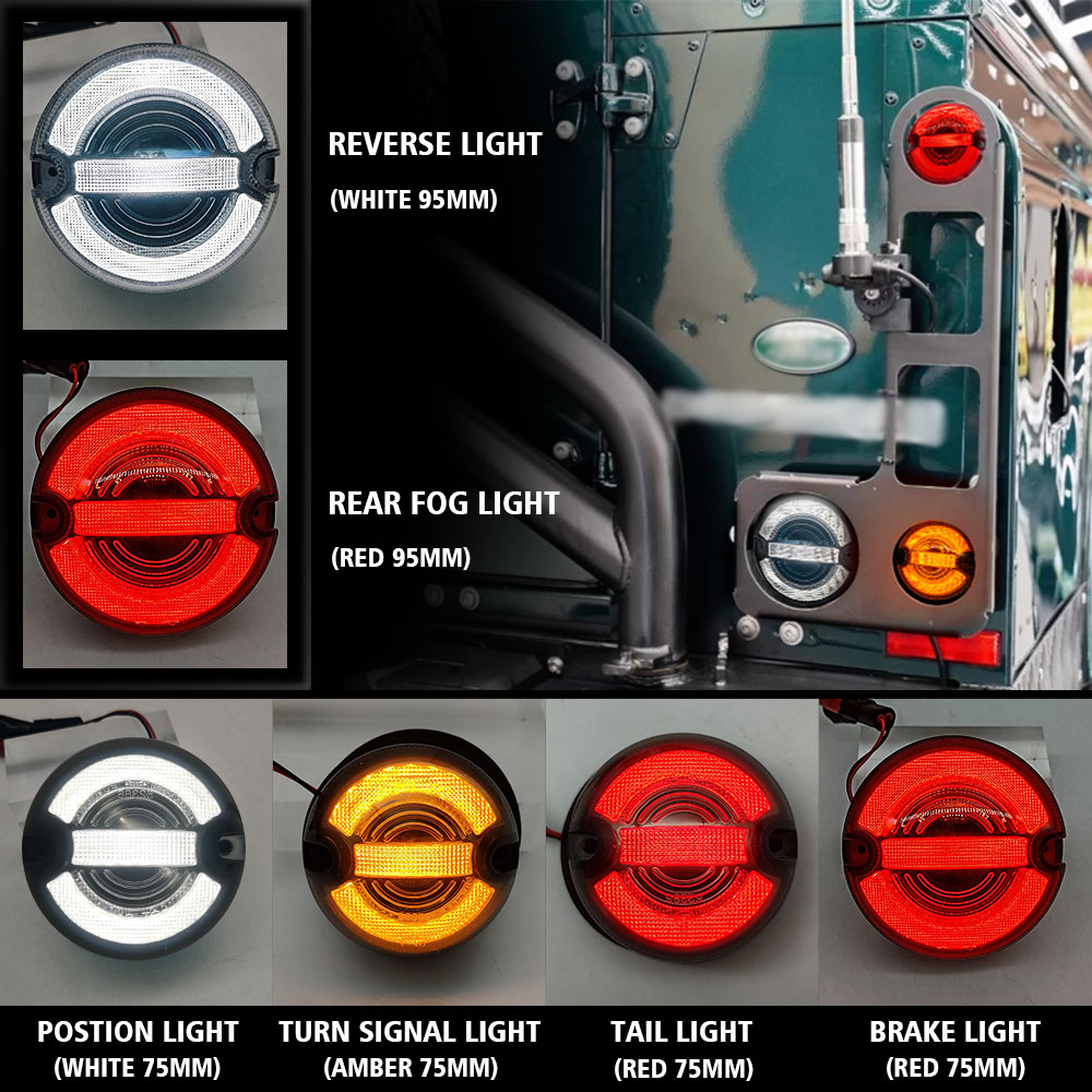 Model Kit Land Rover - 10 Uds. Kits completos LED mejorados