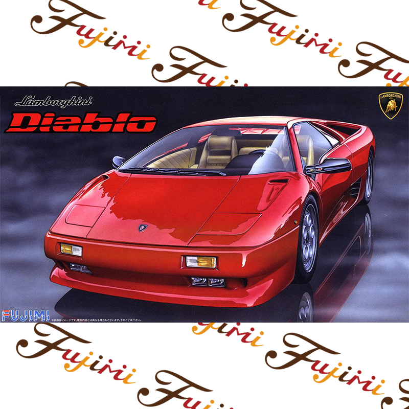 Model Kit Lamborghini - Modelo de coche ensamblado estático Fujimi-12679