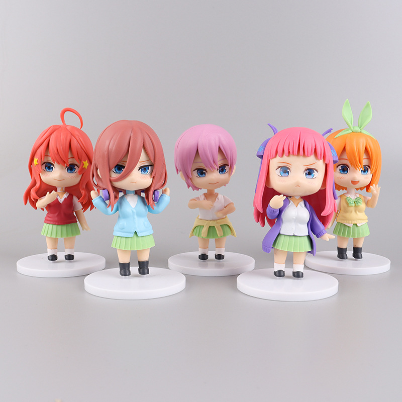 Model Kit Hatsune Miku - 5 piezas de figuras de anime