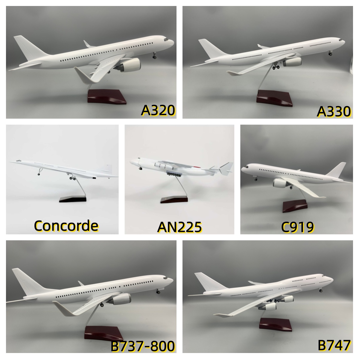 Model Kit Resin - Kit de Modelo de Avión en
