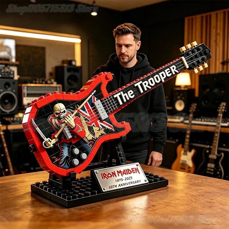 Kit de modelo de guitarra de l - Model Kit Lego reseña y precio