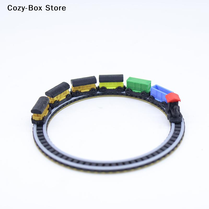 [ZY] 1 Juego de Mini Trenes co - Model Kit Locomotive reseña y precio