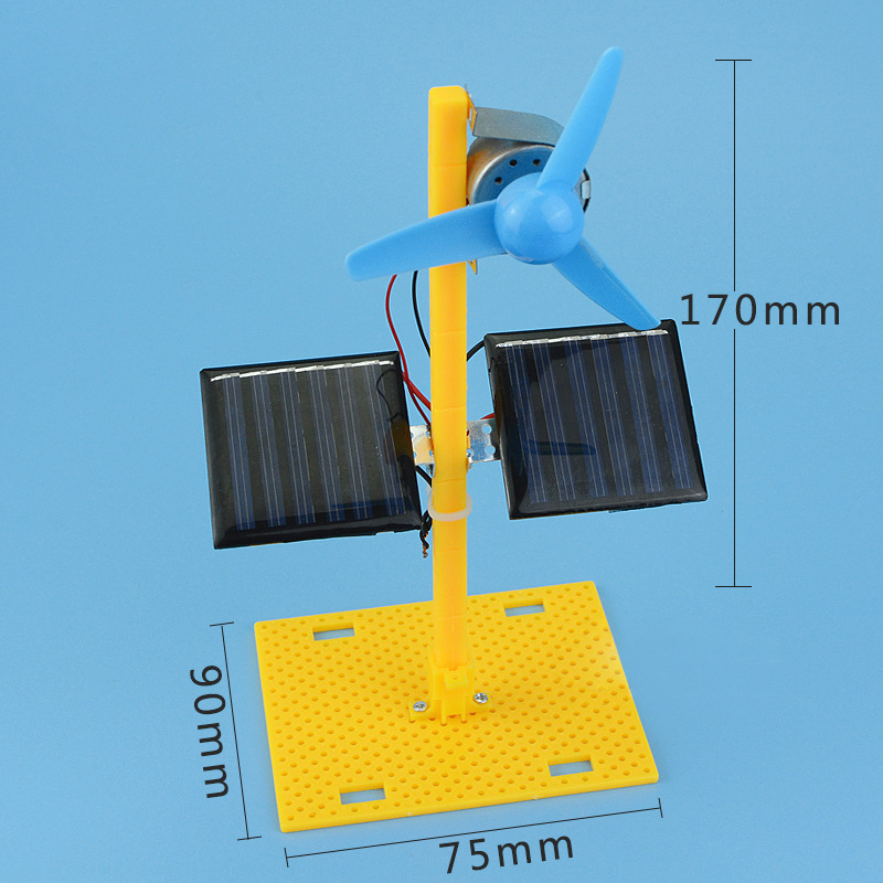 DIY modelo de ventilador eléct - Model Kit China reseña y precio