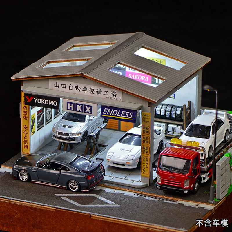Kit de Diorama de Taller de Re - Model Kit Toy reseña y precio