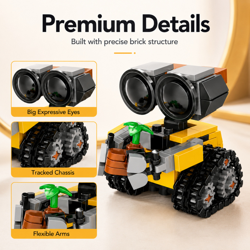 Set de Bloques de Construcción - Model Kit Robot reseña y precio