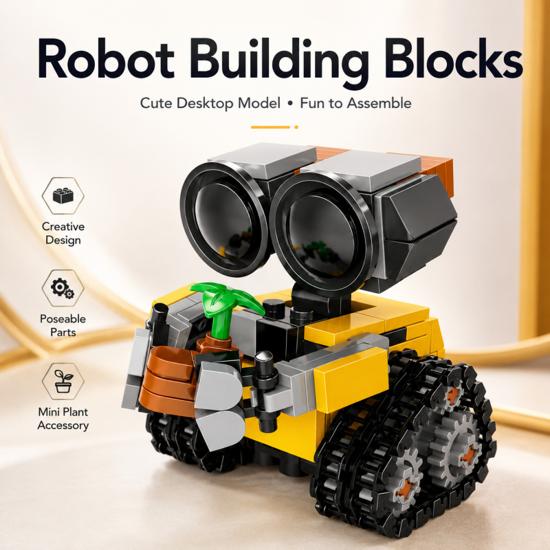 Set de Bloques de Construcción - Model Kit Robot reseña y precio