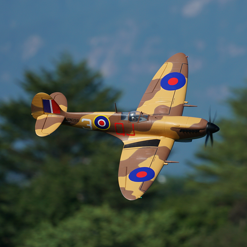Avión eléctrico RC XFly de 120 - Model Kit Spitfire reseña y precio