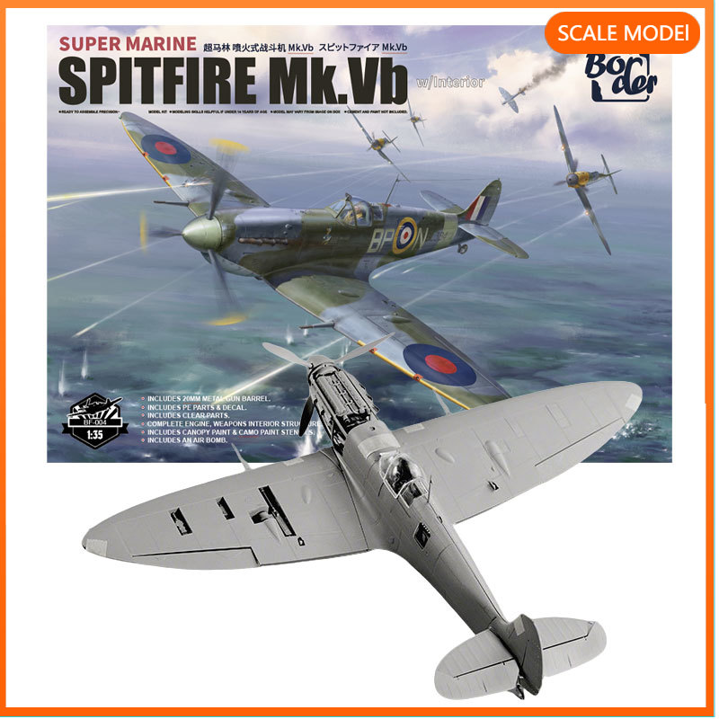 Border 1/35 BF-004 Spitfire Fi - Model Kit Spitfire reseña y precio