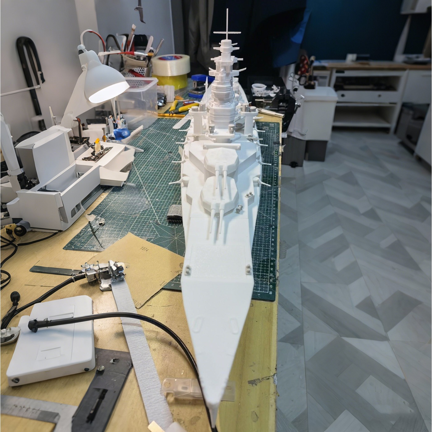 Barcos teledirigidos Kongo de  - Model Kit Battleship reseña y precio