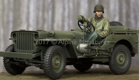 Kit de resina 1:35 US Jeep Dri - Model Kit Cangdao reseña y precio