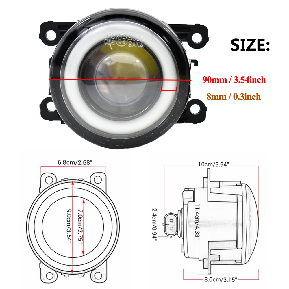 2 piezas LED PTF conjunto de l - Model Kit Land Rover reseña y precio