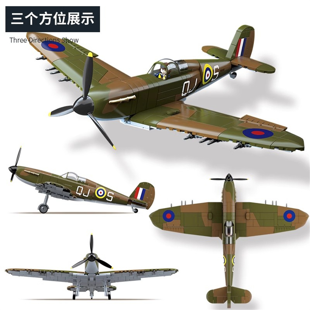 Soldados militares del ejércit - Model Kit Spitfire reseña y precio