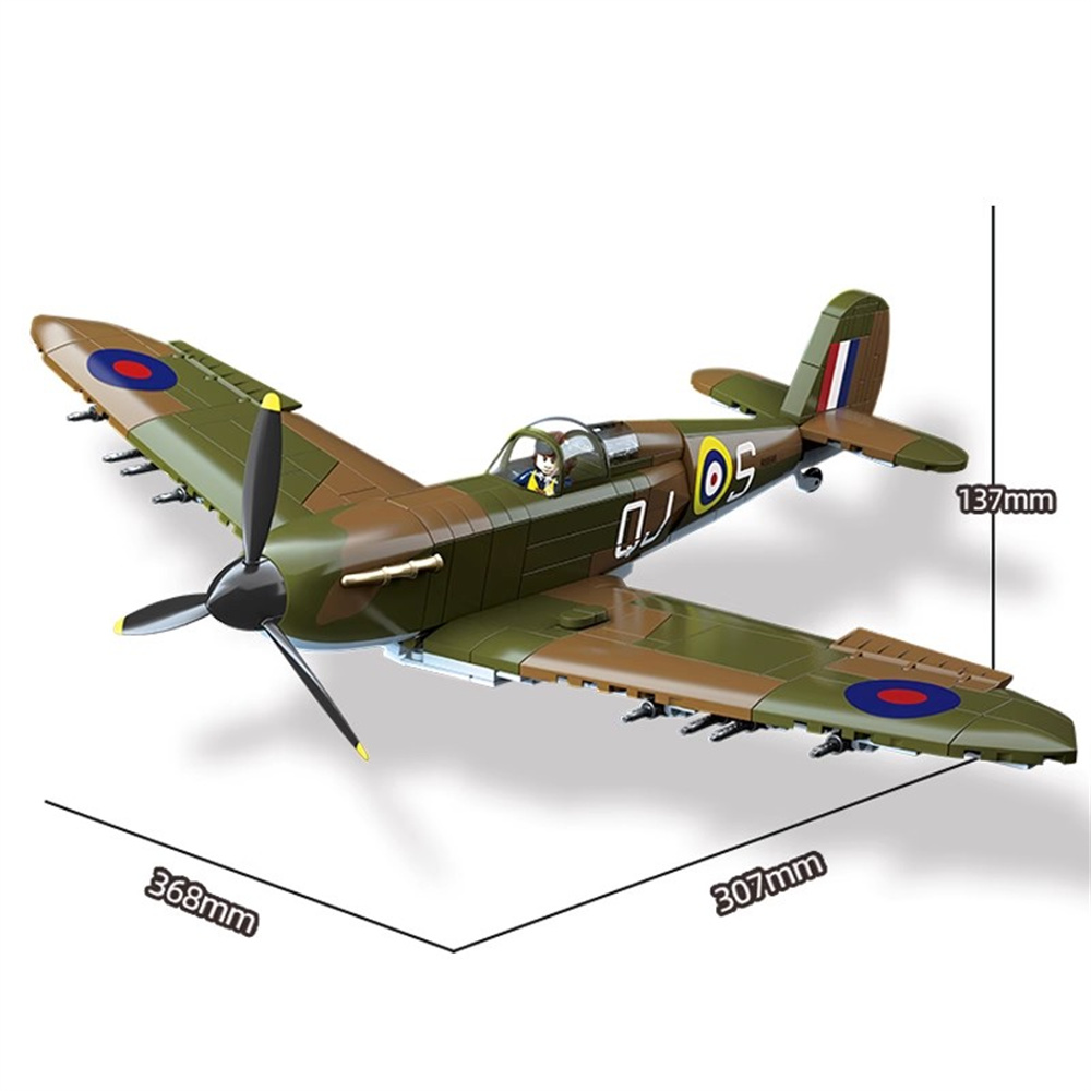 Soldados militares del ejércit - Model Kit Spitfire reseña y precio