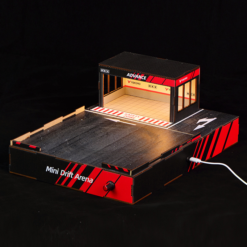 Diorama de Pista de Derrapes D - Model Kit Toy reseña y precio