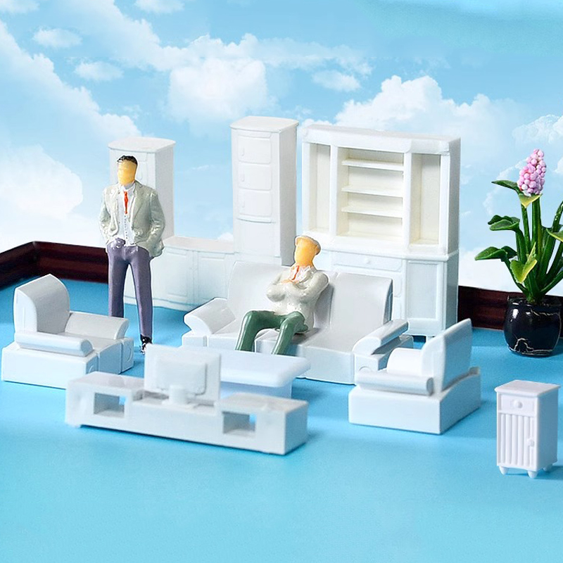 Set de Muebles en Miniatura a  - Model Kit China reseña y precio