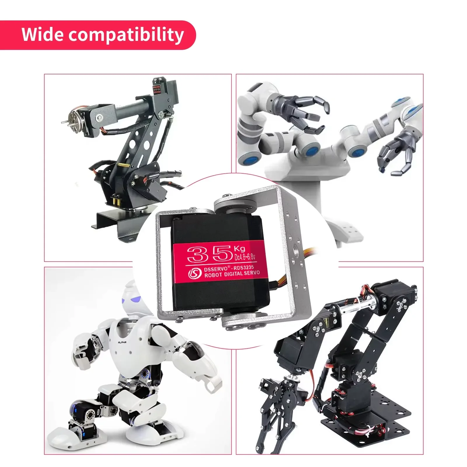 Juego de 1/2/4 Servomotores Ds - Model Kit Robot reseña y precio