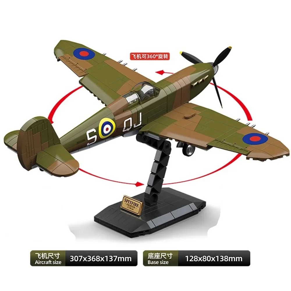 Soldados militares del ejércit - Model Kit Spitfire reseña y precio