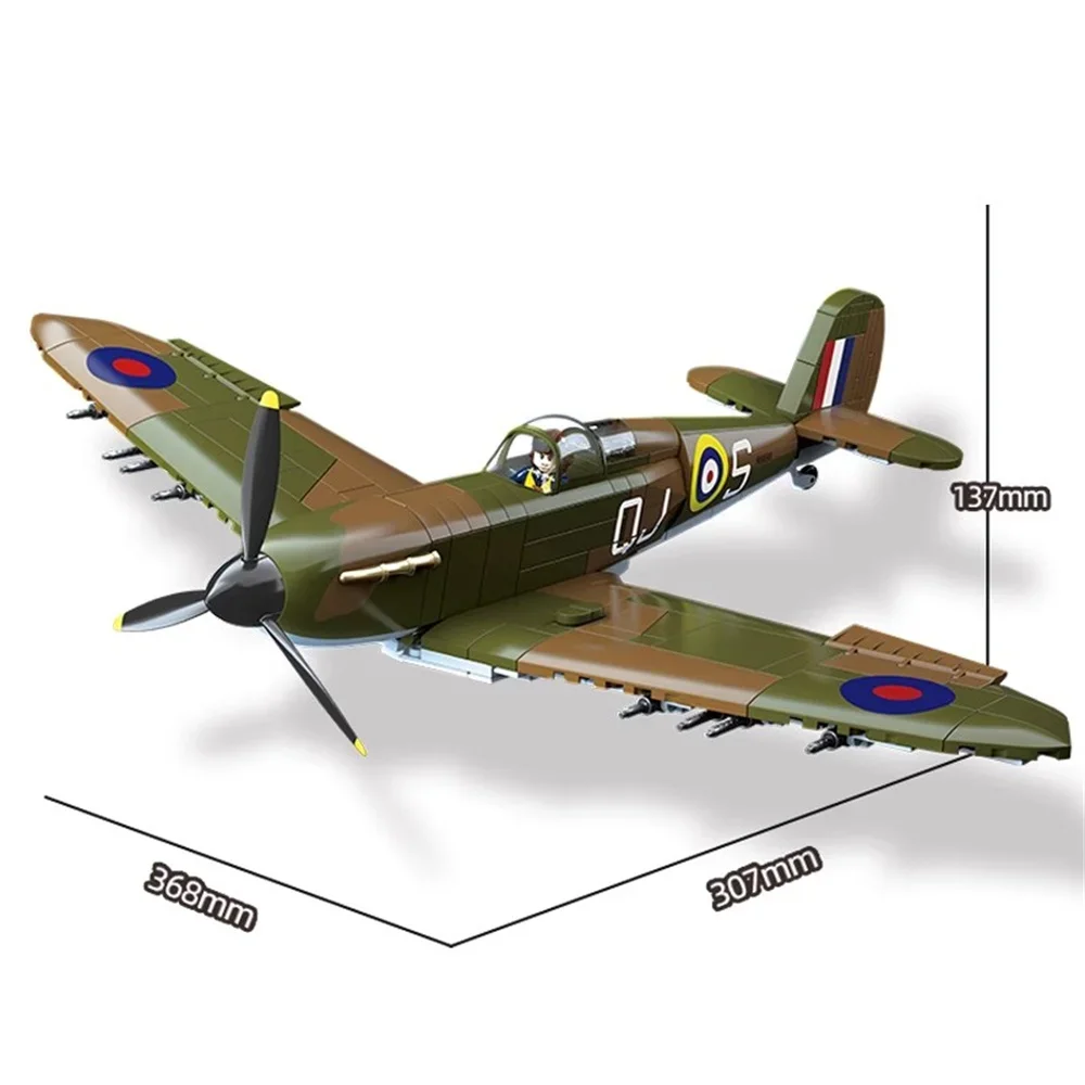 Soldados militares del ejércit - Model Kit Spitfire reseña y precio