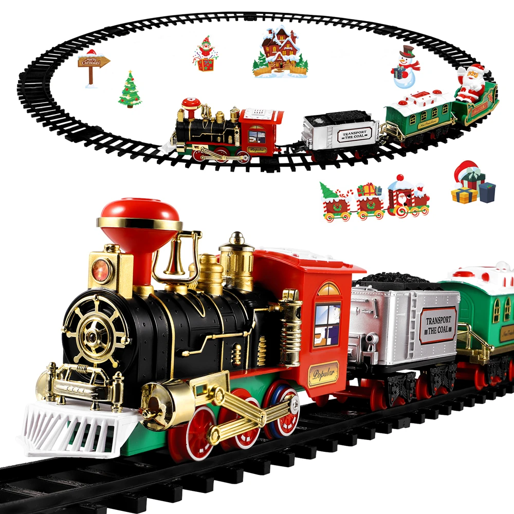 Juego de tren de Navidad, Mini - Model Kit Locomotive reseña y precio