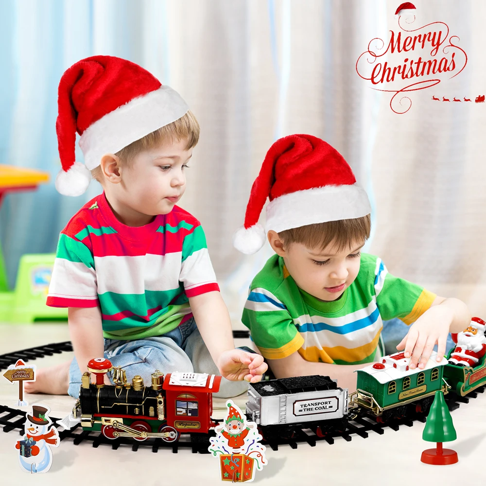 Juego de tren de Navidad, Mini - Model Kit Locomotive reseña y precio