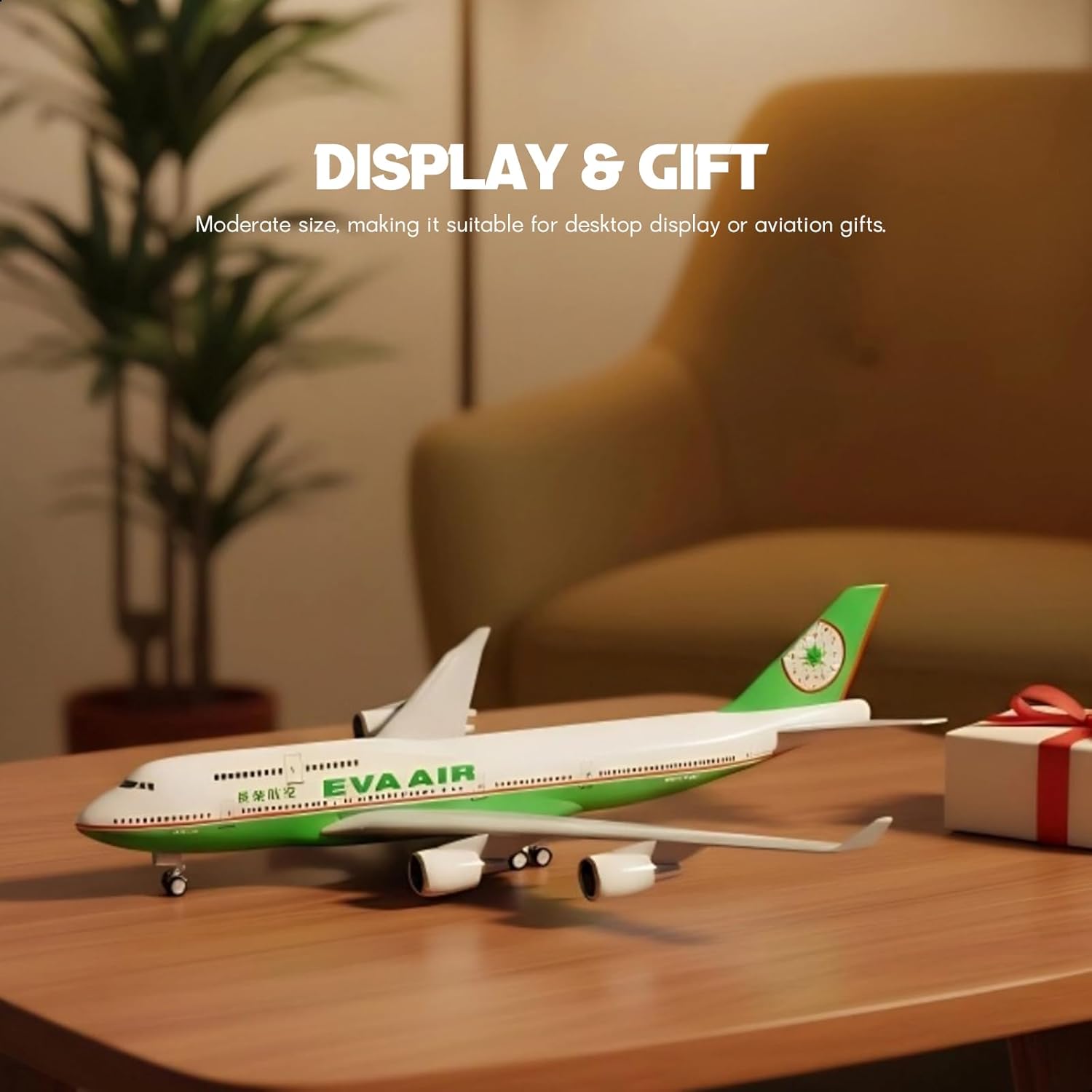 Modelo de Avión EVA Air 747 de - Model Kit Resin reseña y precio