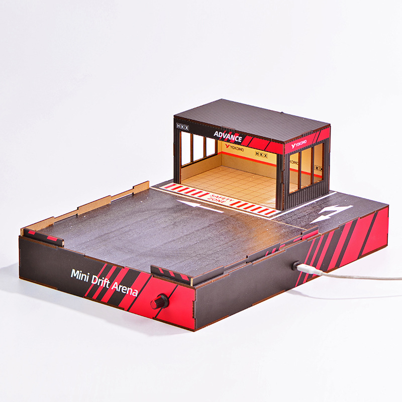Diorama de Pista de Derrapes D - Model Kit Toy reseña y precio
