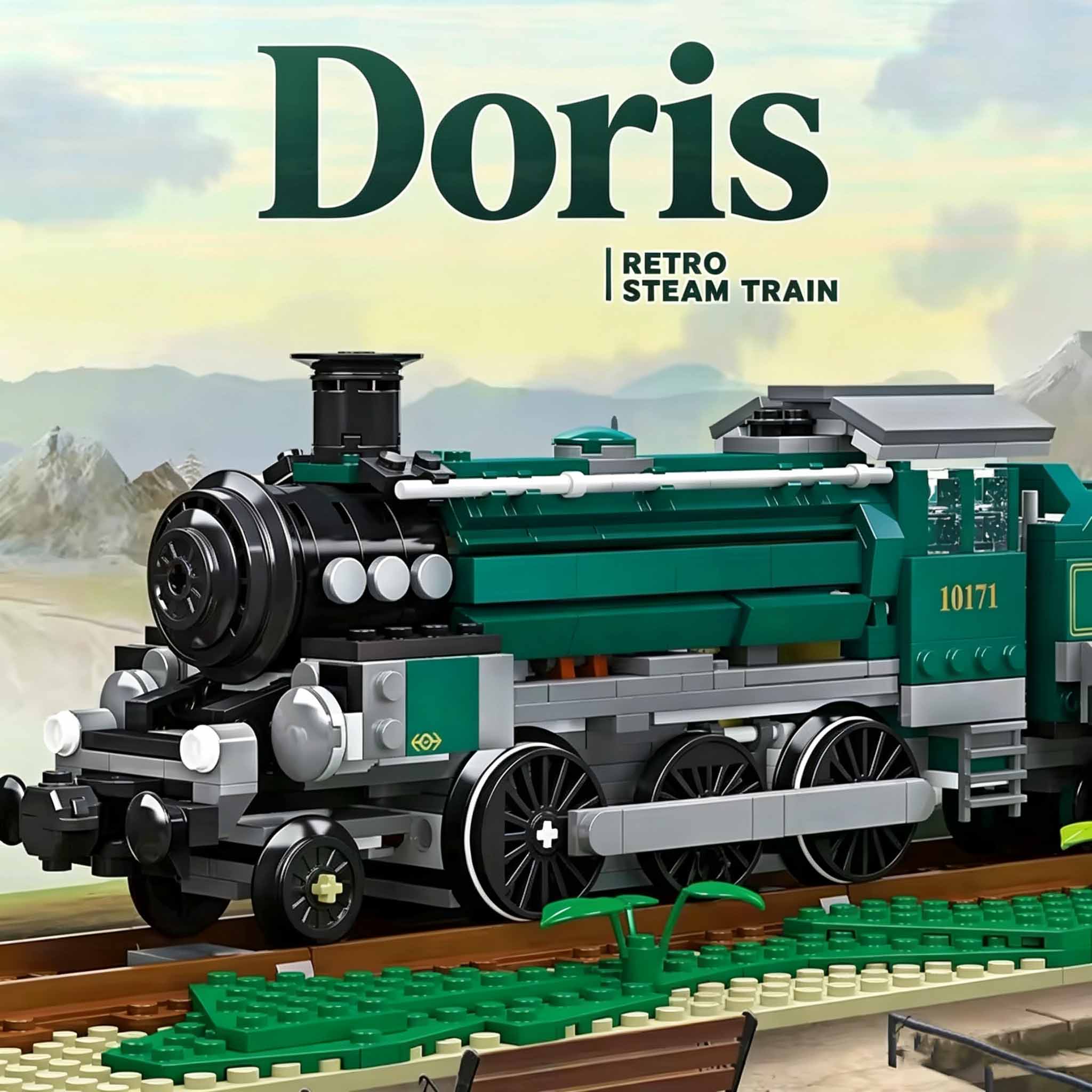 Bloques de Construcción de Tre - Model Kit Locomotive reseña y precio