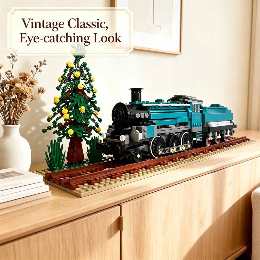 Bloques de Construcción de Tre - Model Kit Locomotive reseña y precio