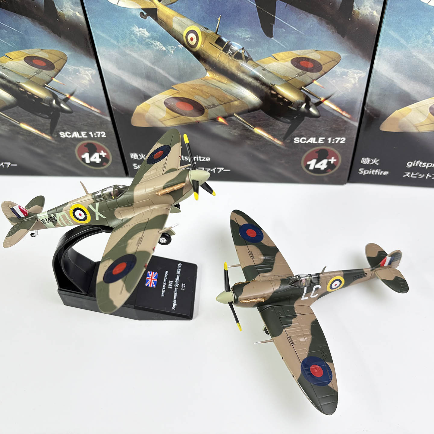 Modelo a Escala 1:72 del Avión - Model Kit Spitfire reseña y precio