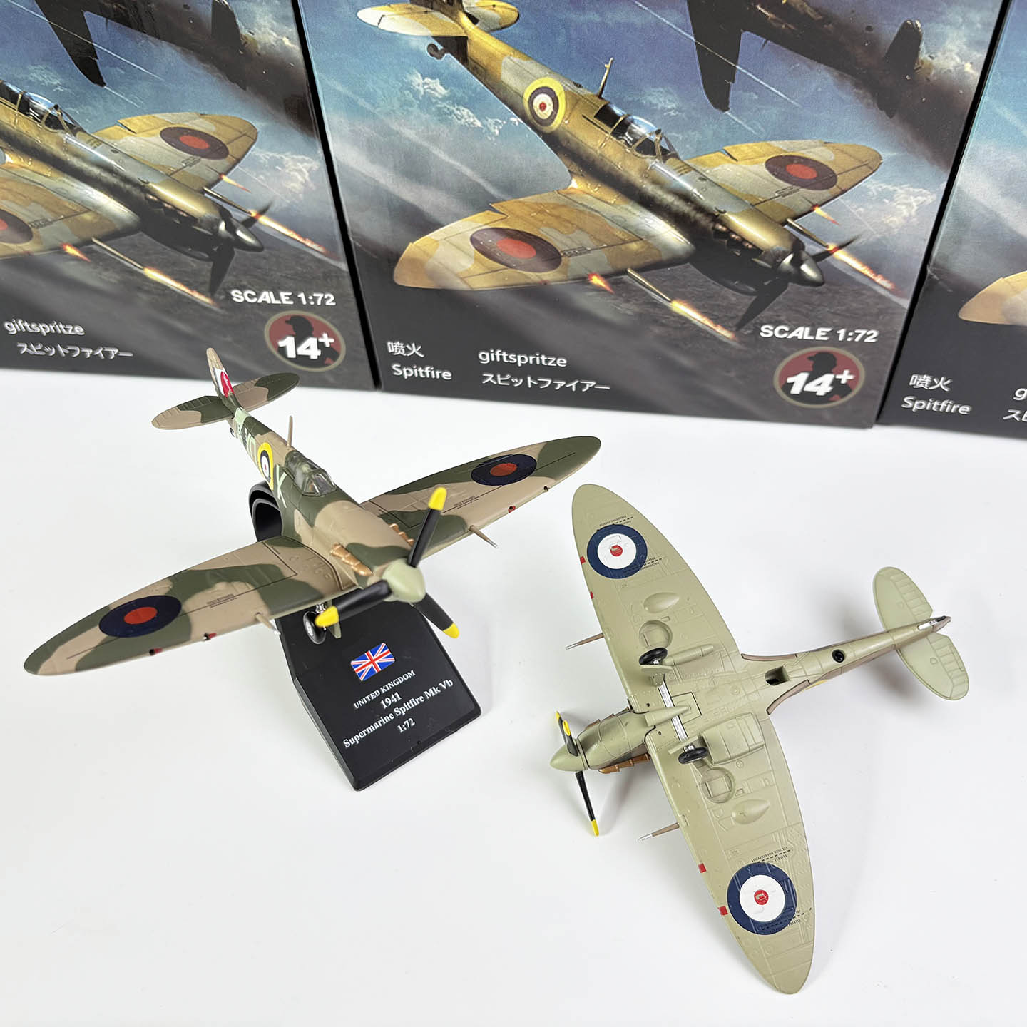 Modelo a Escala 1:72 del Avión - Model Kit Spitfire reseña y precio