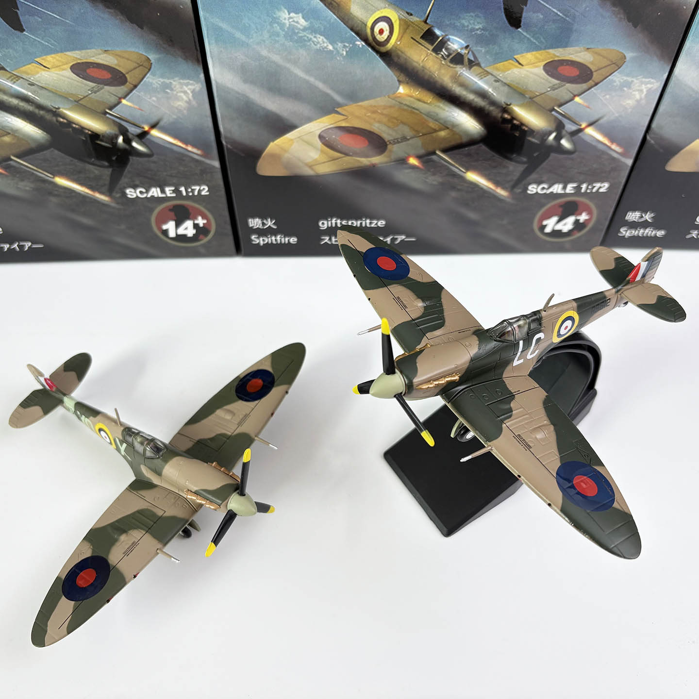 Modelo a Escala 1:72 del Avión - Model Kit Spitfire reseña y precio