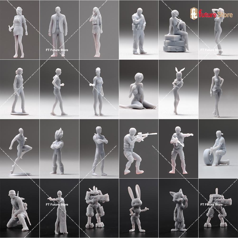 Caja ciega DIY 5/10 unids/set  - Model Kit Resin reseña y precio
