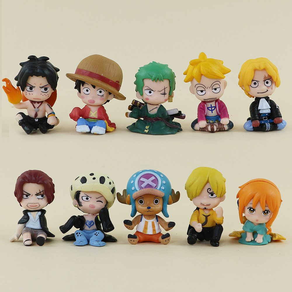 Set de 10 Figuras de One Piece - Model Kit Judge reseña y precio