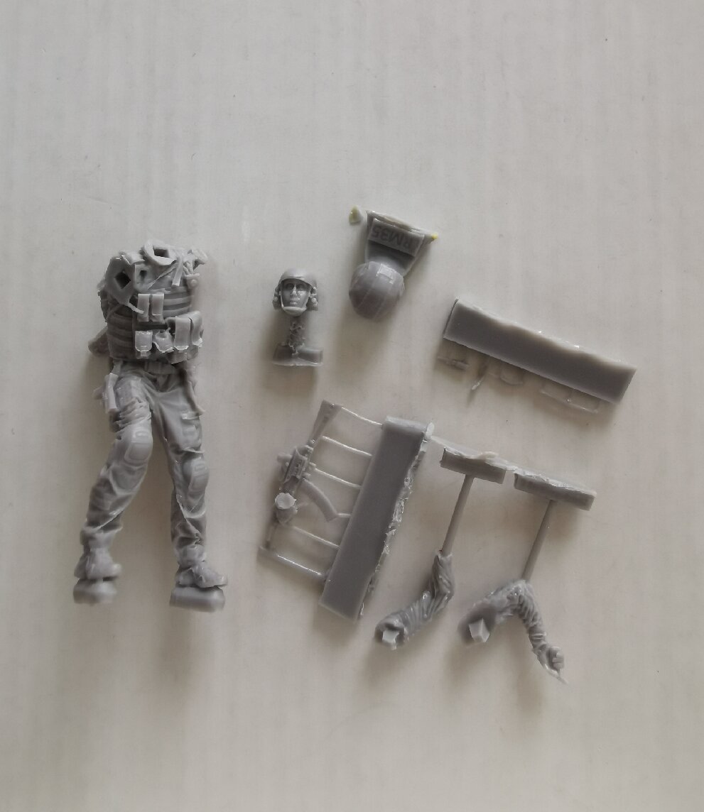 Kit de modelo 1:35, kit de res - Model Kit Cangdao reseña y precio
