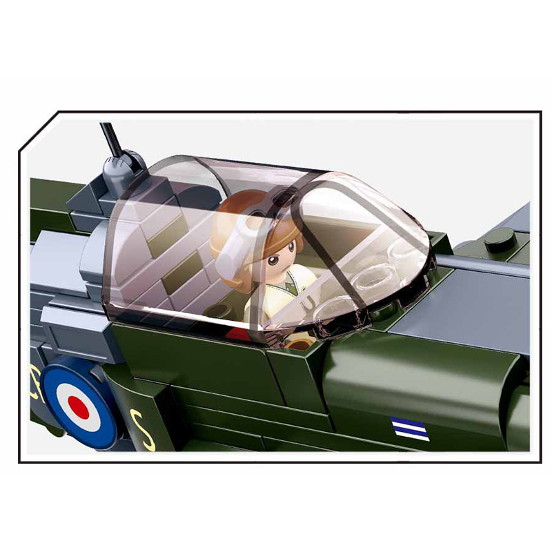 290 Uds 0712 WW2 militar Spitf - Model Kit Spitfire reseña y precio