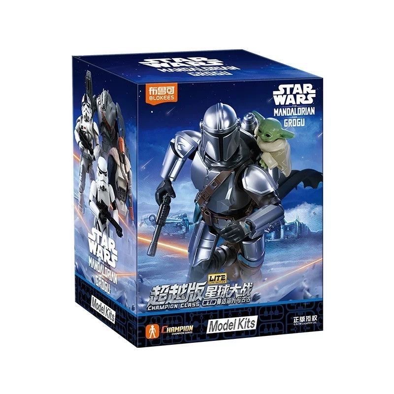 Blokees Star Wars Mandalorian  - Model Kit Action Figure reseña y precio
