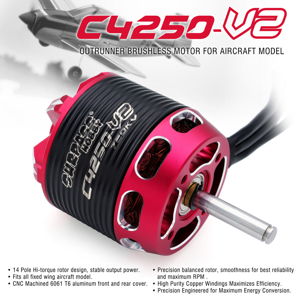 SURPASS HOBBY C4240 750KV/850K - Model Kit Land Rover reseña y precio