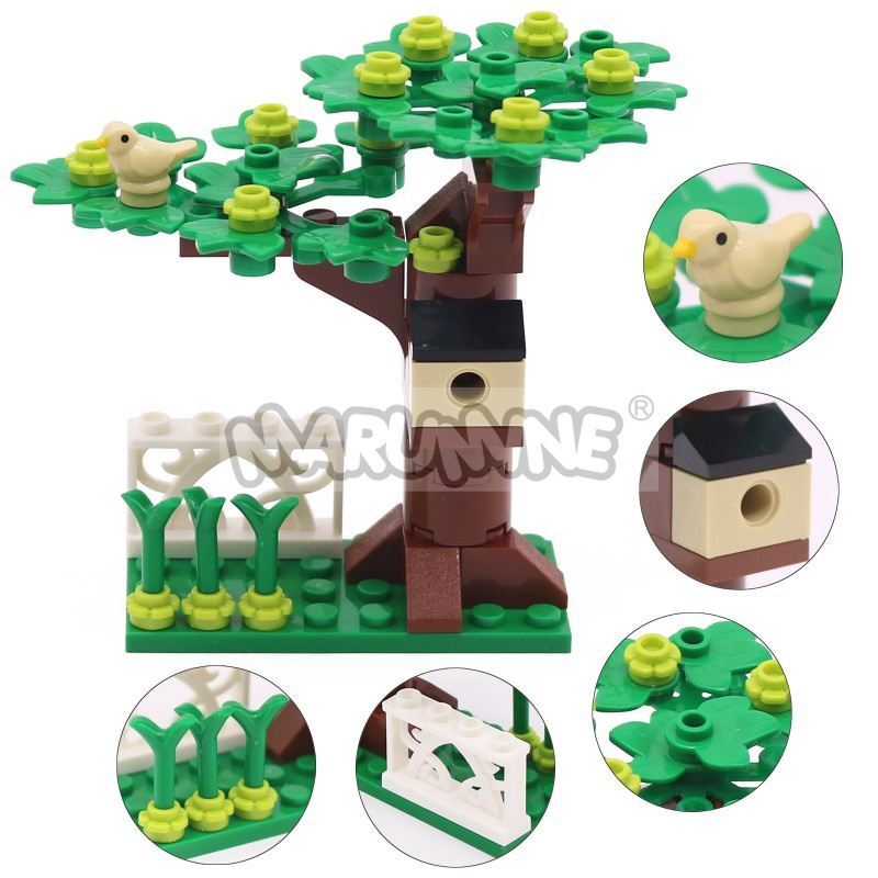 MARUMINE-Juego de casa de árbo - Model Kit Lego reseña y precio