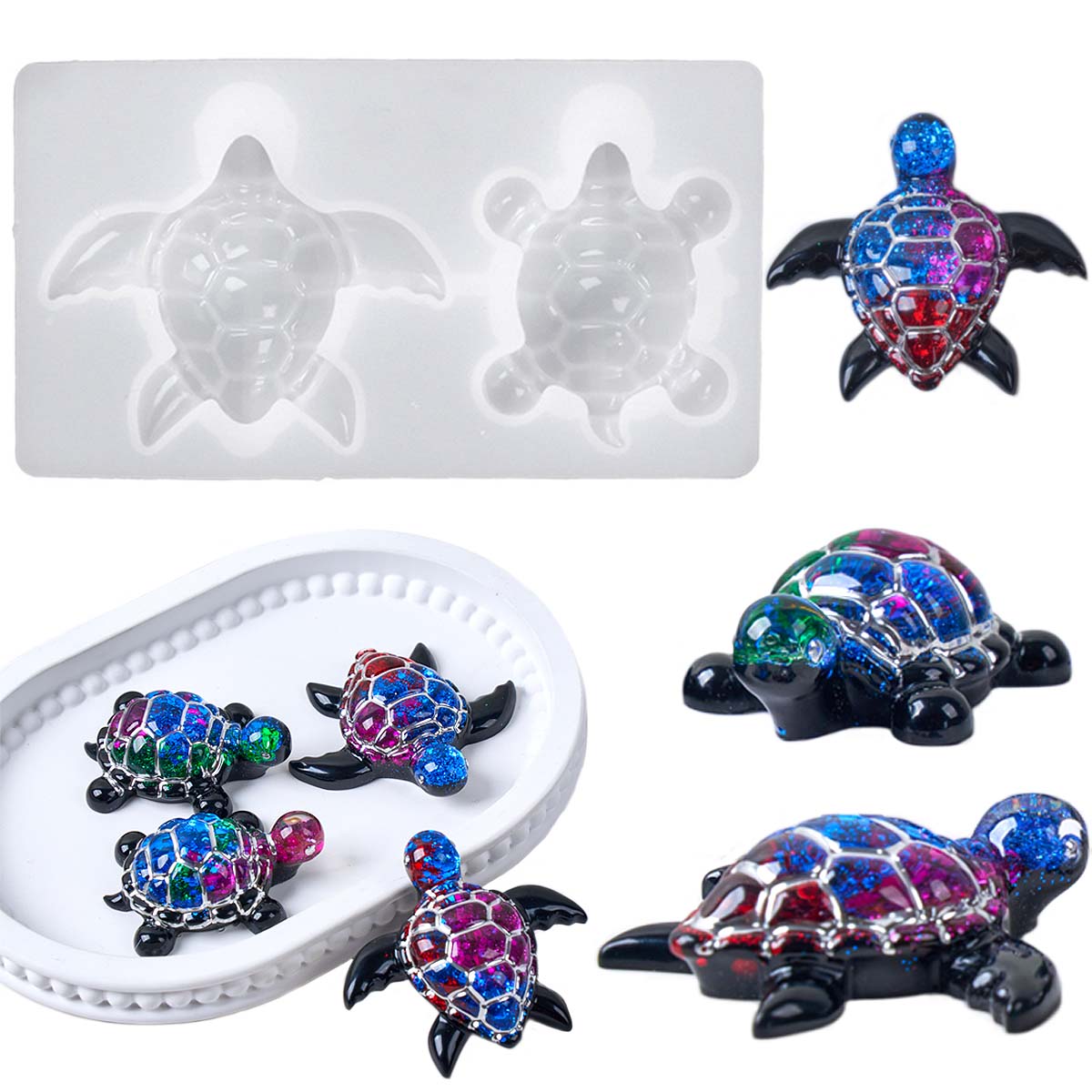 LLavero de tortuga marina 3D,  - Model Kit Resin reseña y precio